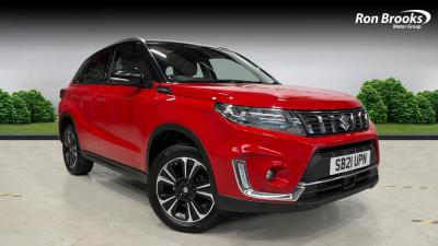 Suzuki Vitara 1.4 Boosterjet 48V Hybrid SZ5 5dr Auto Hatchback Petrol RED at Suzuki UCL Milton Keynes