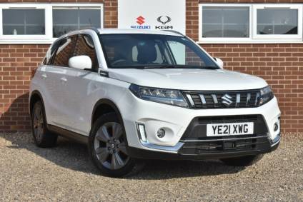 Suzuki Vitara 1.4 Boosterjet Mhev Sz T Suv 5dr Petrol Hybrid Manual Allgrip Euro 6 (s/s) (129 Ps) Suv Petrol White