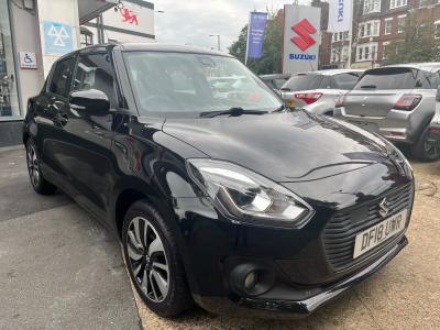 Suzuki Swift 1.0 Boosterjet SZ5 5dr Auto Hatchback Petrol BLACK at Suzuki UCL Milton Keynes