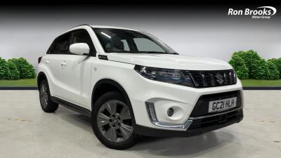 Suzuki Vitara 1.4 Boosterjet 48V Hybrid SZ-T 5dr Hatchback Petrol WHITE at Suzuki UCL Milton Keynes