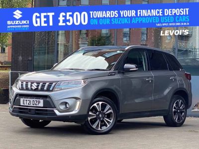 Suzuki Vitara 1.4 Boosterjet 48V Hybrid SZ5 5dr Hatchback Petrol Grey at Suzuki UCL Milton Keynes