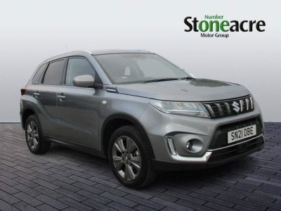 Suzuki Vitara 1.4 Boosterjet 48V Hybrid SZ-T 5dr Hatchback Hybrid Grey at Suzuki UCL Milton Keynes