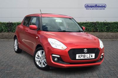 Suzuki Swift 1.0 Boosterjet SZ-T 5dr Hatchback Petrol Red at Suzuki UCL Milton Keynes