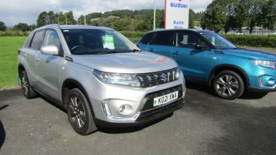 Suzuki Vitara 1.4 Boosterjet 48V Hybrid SZ-T 5dr Hatchback Petrol Silver at Suzuki UCL Milton Keynes