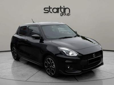 Suzuki Swift 1.4 Boosterjet 48V Hybrid Sport 5dr Hatchback Petrol BLACK at Suzuki UCL Milton Keynes