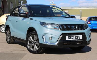 Suzuki Vitara 1.4 Estate SZ-T ALLGRIP Estate Petrol Ice Greyish Blue/Black Roof at Suzuki UCL Milton Keynes