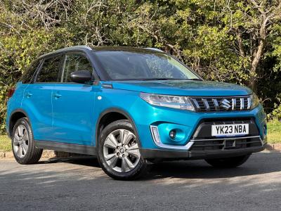 Suzuki Vitara 1.4 Boosterjet 48V Hybrid SZ-T 5dr Hatchback Petrol TURQUOISE at Suzuki UCL Milton Keynes