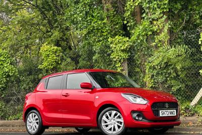 Suzuki Swift 1.2 Dualjet 83 12V Hybrid SZ-T 5dr Auto Hatchback Petrol RED at Suzuki UCL Milton Keynes