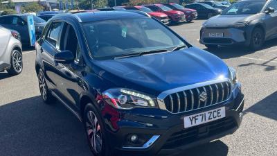 Suzuki Sx4 S-cross 1.4 Boosterjet 48V Hybrid SZ-T 5dr Auto Hatchback Petrol BLUE at Suzuki UCL Milton Keynes