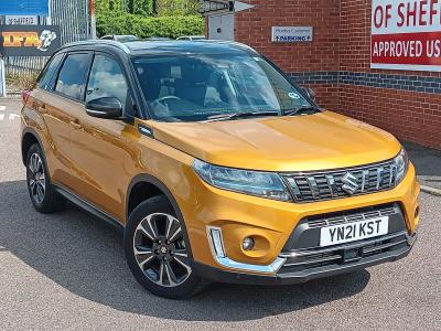 Suzuki Vitara 1.4 Boosterjet 48V Hybrid SZ5 5dr Hatchback Petrol YELLOW at Suzuki UCL Milton Keynes