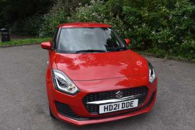 Suzuki Swift 1.2 Dualjet MHEV SZ-L Hatchback 5dr Petrol Hybrid Manual Euro 6 (s/s) (83 ps) Hatchback Hybrid Red at Suzuki UCL Milton Keynes