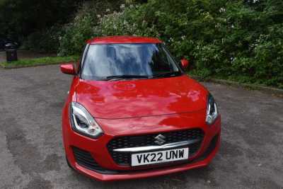 Suzuki Swift 1.2 Dualjet MHEV SZ-L Hatchback 5dr Petrol Hybrid Manual Euro 6 (s/s) (83 ps) Hatchback Hybrid Red at Suzuki UCL Milton Keynes