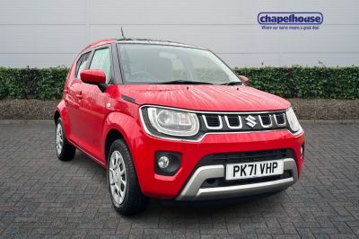 Suzuki Ignis 1.2 Dualjet 12V Hybrid SZ3 5dr SUV Petrol Red at Suzuki UCL Milton Keynes