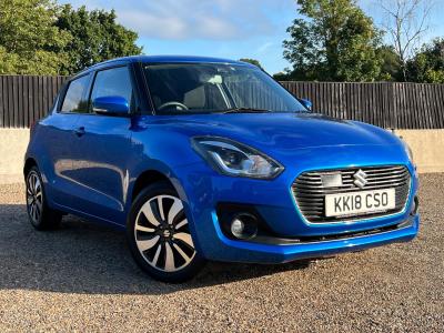 Suzuki Swift 1.0 Boosterjet SHVS SZ5 5dr Hatchback Petrol BLUE at Suzuki UCL Milton Keynes