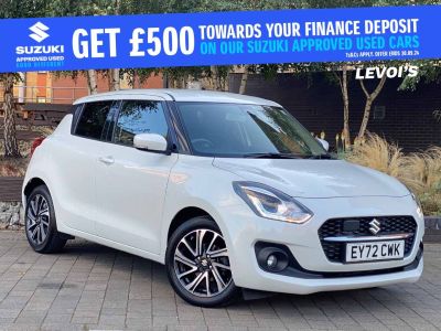 Suzuki Swift 1.2 Dualjet 83 12V Hybrid SZ5 5dr Auto Hatchback Petrol White at Suzuki UCL Milton Keynes