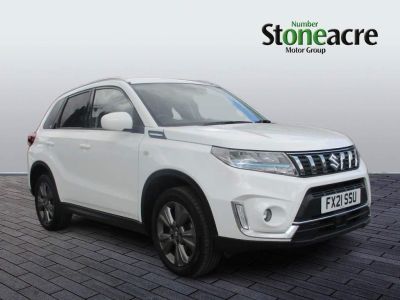 Suzuki Vitara 1.4 Boosterjet 48V Hybrid SZ-T 5dr Hatchback Hybrid White at Suzuki UCL Milton Keynes