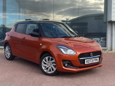 Suzuki Swift 1.2 Dualjet 83 12V Hybrid SZ-T 5dr Auto Hatchback Petrol ORANGE at Suzuki UCL Milton Keynes