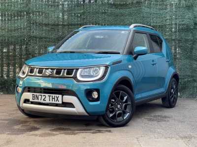 Suzuki Ignis 1.2 Dualjet 12V Hybrid SZ-T 5dr Hatchback Hybrid Neon Blue Metallic at Suzuki UCL Milton Keynes