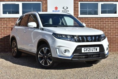 Suzuki Vitara 1.4 Boosterjet Mhev Sz5 Suv 5dr Petrol Hybrid Manual Euro 6 (s/s) (129 Ps) Suv Petrol WHITE at Suzuki UCL Milton Keynes