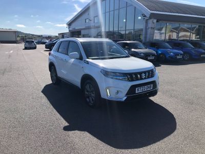 Suzuki Vitara 1.5 Hybrid SZ-T 5dr AGS Hatchback Petrol/Electric Hybrid WHITE at Suzuki UCL Milton Keynes