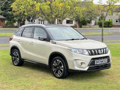 Suzuki Vitara 1.4 Boosterjet SZ5 SUV 5dr Petrol Manual Euro 6 (s/s) (140 ps) SUV Petrol Caravan Ivory with Black Roof at Suzuki UCL Milton Keynes