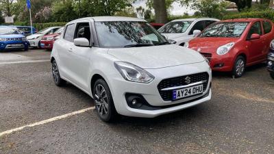 Suzuki Swift 1.2 SZ5 DUALJET MHEV AUTO Hatchback Hybrid White at Suzuki UCL Milton Keynes