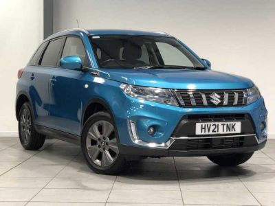 Suzuki Vitara 1.4 Sz-T Boosterjet Mh Hatchback Hybrid Atlantis Turquoise Metallic at Suzuki UCL Milton Keynes