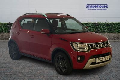 Suzuki Ignis 1.2 Dualjet 12V Hybrid SZ5 5dr SUV Petrol Red at Suzuki UCL Milton Keynes