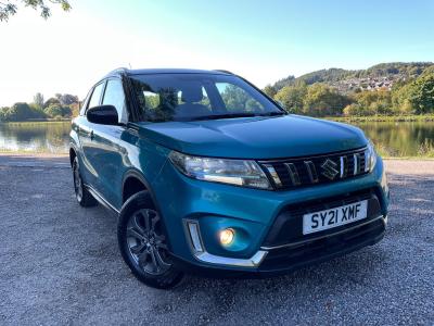 Suzuki Vitara 1.4 Boosterjet 48V Hybrid SZ4 5dr Hatchback Petrol TURQUOISE at Suzuki UCL Milton Keynes