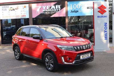 Suzuki Vitara 1.4 Boosterjet 48V Hybrid SZ-T 5dr Auto Hatchback Petrol RED at Suzuki UCL Milton Keynes