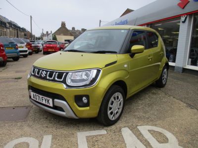 Suzuki Ignis 1.2 Dualjet 12V Hybrid SZ3 5dr Hatchback Petrol Yellow at Suzuki UCL Milton Keynes