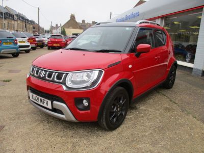 Suzuki Ignis 1.2 Dualjet 12V Hybrid SZ-T 5dr Hatchback Petrol Red/Black Roof at Suzuki UCL Milton Keynes