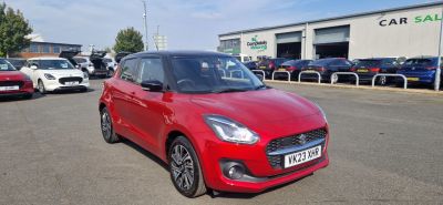 Suzuki Swift 1.2 Dualjet 83 12V Hybrid SZ5 5dr Hatchback Petrol RED at Suzuki UCL Milton Keynes