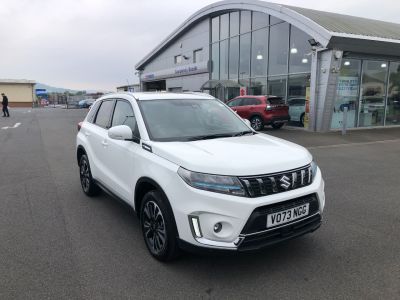 Suzuki Vitara 1.4 Boosterjet 48V Hybrid SZ5 5dr Hatchback Petrol WHITE at Suzuki UCL Milton Keynes