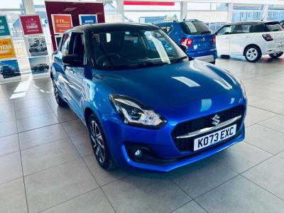 Suzuki Swift 1.2 Dualjet 83 12V Hybrid SZ5 5dr Auto Hatchback Petrol BLUE at Suzuki UCL Milton Keynes