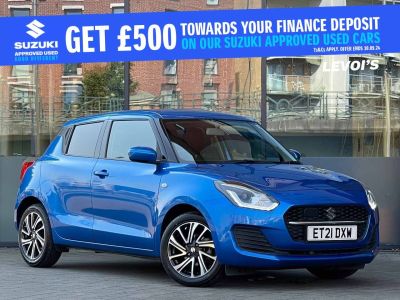 Suzuki Swift 1.2 Dualjet 83 12V Hybrid SZ-L 5dr Hatchback Petrol Blue at Suzuki UCL Milton Keynes