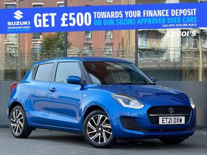 Suzuki Swift 1.2 Dualjet 83 12V Hybrid SZ-L 5dr Hatchback Petrol Blue