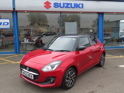 Suzuki Swift 1.2 Dualjet MHEV SZ5 Hatchback 5dr Petrol Hybrid Manual Euro 6 (s/s) (83 ps) Hatchback Hybrid Red at Suzuki UCL Milton Keynes