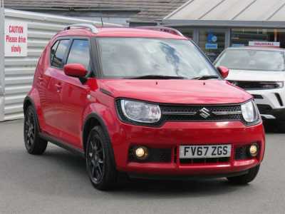 Suzuki Ignis 1.2 Dualjet SZ-T Hatchback 5dr Petrol AGS Auto Euro 6 (90 ps) Hatchback Petrol Red at Suzuki UCL Milton Keynes