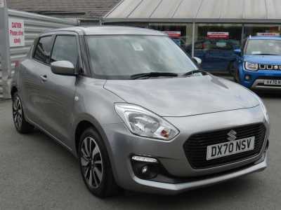 Suzuki Swift 1.2 Dualjet MHEV SZ-T Hatchback 5dr Petrol Hybrid Manual Euro 6 (s/s) (90 ps) Hatchback Hybrid Silver at Suzuki UCL Milton Keynes