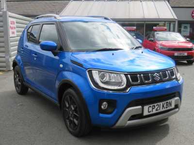 Suzuki Ignis 1.2 Dualjet MHEV SZ-T Hatchback 5dr Petrol Hybrid CVT Euro 6 (s/s) (83 ps) Hatchback Hybrid Blue at Suzuki UCL Milton Keynes