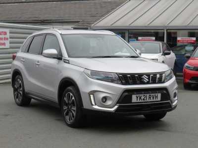 Suzuki Vitara 1.4 Boosterjet MHEV SZ5 SUV 5dr Petrol Hybrid Auto ALLGRIP Euro 6 (s/s) (129 ps) SUV Hybrid Silver at Suzuki UCL Milton Keynes