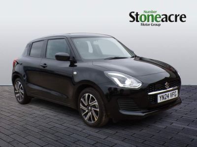 Suzuki Swift 1.2 Dualjet 83 12V Hybrid SZ-L 5dr Hatchback Hybrid Black at Suzuki UCL Milton Keynes