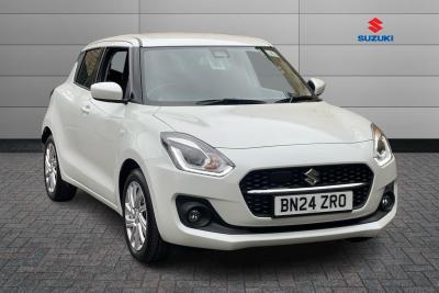 Suzuki Swift 1.2 Dualjet 83 12V Hybrid SZ-T 5dr Auto Hatchback Petrol WHITE at Suzuki UCL Milton Keynes