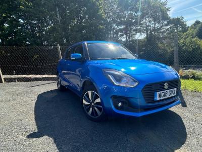 Suzuki Swift 1.2 Hatchback SZ5 Hatchback Petrol blue at Suzuki UCL Milton Keynes