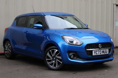 Suzuki Swift 1.2 Hatchback SZ5 Hatchback Petrol / Electric Hybrid Speedy Blue Metallic at Suzuki UCL Milton Keynes