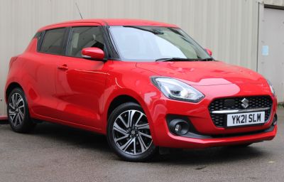 Suzuki Swift 1.2 Hatchback SZ5 Hatchback Petrol / Electric Hybrid Fervent Red Solid at Suzuki UCL Milton Keynes