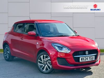 Suzuki Swift 1.2 Hatchback SZ-L Hatchback Petrol Burning Red Metallic at Suzuki UCL Milton Keynes