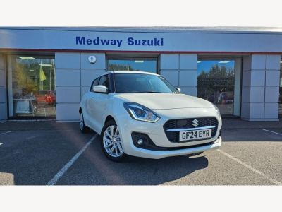 Suzuki Swift 1.2 Dualjet 83 12V Hybrid SZ-T 5dr Auto Hatchback Petrol White at Suzuki UCL Milton Keynes