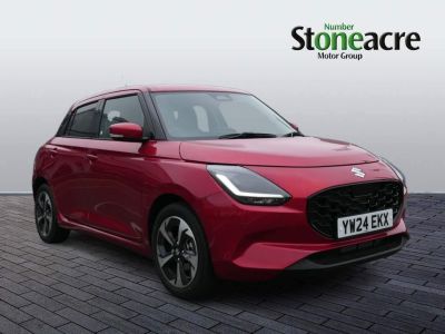 Suzuki Swift 1.2 MHEV Ultra Euro 6 (s/s) 5dr Hatchback Hybrid Red at Suzuki UCL Milton Keynes